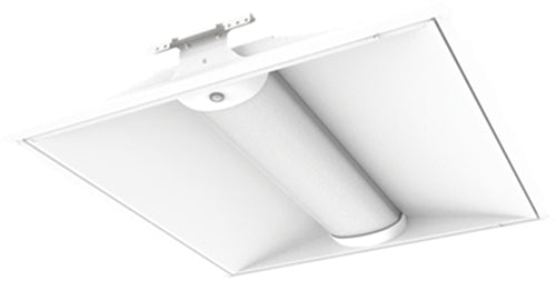 Lithonia 2BLT4R 40L ADSM GZ10 LP835 2'x4' LED Troffer Retrofit for Fluorescent Fixtures, 4000 Lumens, Curved Smooth Diffuser, 120-277V, Dims to 10%, 82 CRI, 3500K