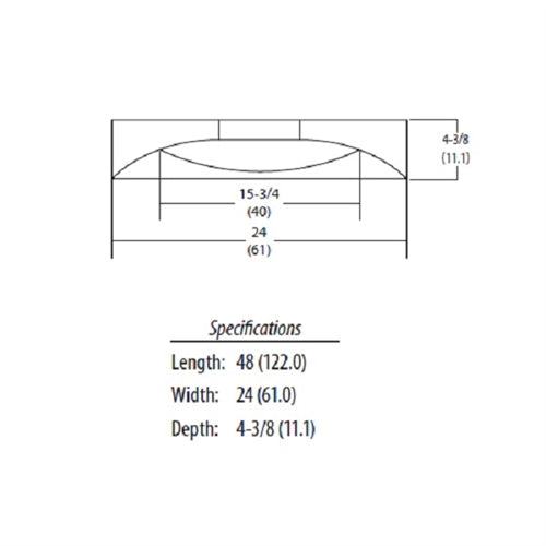 Lithonia 2FSL4 48L EZ1 LP840 2x4 LED Recessed Troffer 5089 Lumens 39 Watt 4000K