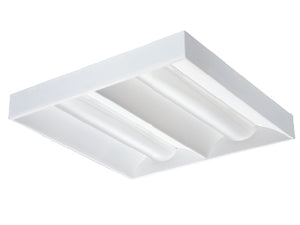 Lithonia 2RTL2 CAS 40L 347 EZ1 LP835 2' x 2' LED Recessed Volumetric Light, Central Air Slots, 4000 Lumens, 347V, eldoLED Dims to 1%, No Controls
