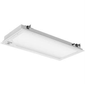 Lithonia 2SRTL G L48 10000LM IAW AFL MVOLT EZ1 30K 90CRI DWAM 2' Wide LED Troffer, Grid Trim, 10000 Lumens, Aluminum Door Frame, Acrylic Frosted Diffuser, 120-277V, eldoLED 0-10V, 3000K, 90 CRI, Antimicrobial White