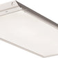 Lithonia 2TL4 48L FW A19 EZ1 E10WLCP LP8404800 Lumens, Flush Aluminum White Door, #19 Pattern Acrylic Lens, eldoLED Dims to 1%, EM Self-Diagnostic Battery Pack, 4000K Color Temperature