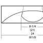 Lithonia 2VTL2 20L ADP GZ10 LP835 2'x2' Volumetric LED Recessed Troffer, 2000 Lumens, Curved Linear Prism Diffuser, 120-277V, Dims to 10%, 80 CRI, 3500K