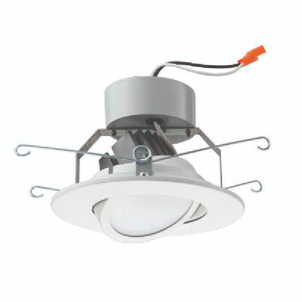Lithonia 5G1MB LED 30K 90CRI 780 Lumens, 5 inch LED Recessed Downlight, 10 Watts, 3000K, 90 CRI, Matte Black, Less Medium Base Socket Adapter