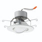Lithonia 5G1MB LED 40K 90CRI 800 Lumens, 5 inch LED Recessed Downlight, 10 Watts, 4000K, 90 CRI, Matte Black, Less Medium Base Socket Adapter