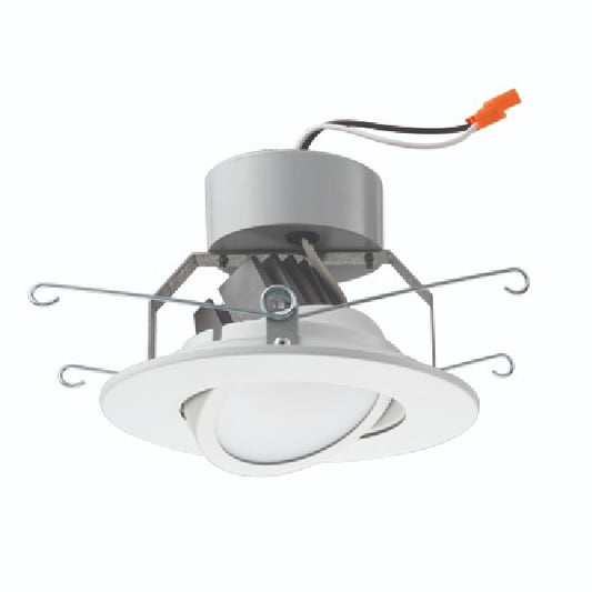 Lithonia 5G1MB LED 40K 90CRI 800 Lumens, 5 inch LED Recessed Downlight, 10 Watts, 4000K, 90 CRI, Matte Black, Less Medium Base Socket Adapter