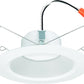 Lithonia 65BEMW LED 30K 90CRI M6 835 Lumens 5/6 inch LED Recessed Downlight 12W 3000K Dimmable Energy Star, 90 CRI, White Finish