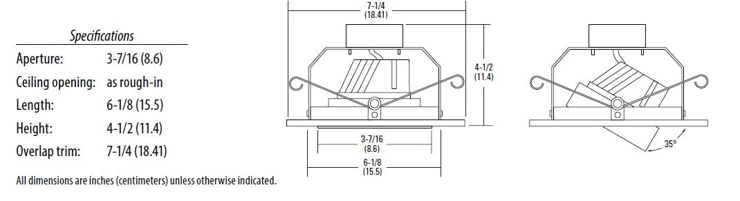 Lithonia 6G1MB LED 620 Lumens, 6 inch LED Recessed Downlight, 3000K, 80 CRI, Matte Black, Less Medium Base Socket Adapter