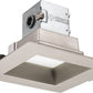 Lithonia 6JBK SQ 50K 90CRI BN Square Direct-Wire Canless LED Recessed Downlight, 5000K Color Temperature, 11W, 800 Lumens, 90 CRI, Brushed Nickel