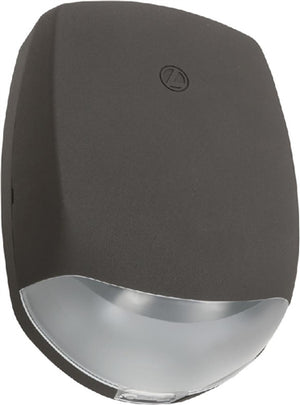 Lithonia AFB OEL DDBTXD UVOLT N WT Affinity Architectural Outdoor LED Emergency Light, Normally-OFF, 120-347VAC, Nicad Battery, Wide Throw Optics, Dark Bronze Textured