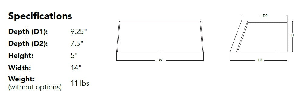 Lithonia ARC2 LED P4 50K MVOLT DWHXD Architecture LED Wall Light, 4000 Lumens, 5000K Color Temperature, 120-277V, White