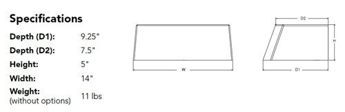 Lithonia ARC2 LED P4 30K MVOLT PE E4WH DDBXD Architectural LED Wall Light, 3000K, 120-277V, Button Type Photocell for Dusk-to-Dawn Operation, 4W Emergency Battery Back Up, Dark Bronze