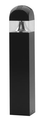 Lithonia ASBY I R5 277 DWHG L/LP Incandescent Lamp Aeris Architectural Bollard Area Light, Cross Series, Type V Distribution,  277V, Textured White, Lamp Not Included