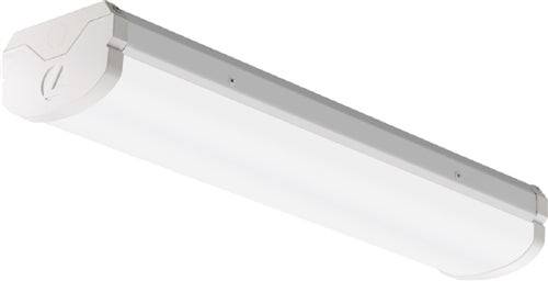 Lithonia BLWP4 30L ADP GZ10 LP840 Low Profile LED Wraparound, 4', 35W, 3000 Lumens, 4000K, 0-10V Dimming