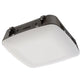 Lithonia CNY LED ALO SWW2 UVOLT PE PIR DDB M2 Adjustable Lumens and Color temperature LED Canopy, 120-277V, with Photocell Dark Bronze