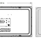 Lithonia CPANL 2X4 40/50/60LM 50K M2 2'x4' LED Flat Panel 4000/5000/6000 Lumens, 5000K Color Temperature, 120-277V