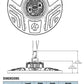 Lithonia CPRB ALO13 UVOLT SWW9 80CRI DWH Compact Pro LED Round High Bay, Switchable Lumens 12000LM/ 15000LM/ 18000LM, 120-347V, Switchable White 4000K/5000K, 80 CRI, Gloss White