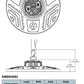 Lithonia CPRB ALO14 UVOLT SWW9 80CRI DWH Compact Pro LED Round High Bay, Switchable Lumens 21000LM/ 24000LM/ 27000LM, 120-347V, Switchable White 4000K/5000K, 80 CRI, Gloss White