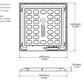 Lithonia CPX 2X2 ALO7 SWW7 2'X2' Switchable LED Flat Panel, 3500K/4000K/5000K Switchable Color Temperature, 120-277