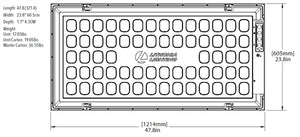 Lithonia CPX 2X4 7200LM 80CRI 30K SWL MIN10 ZT MVOLT 2'x4' LED Panel, 7200 Lumens, 80 CRI, 3000K, Satin White Diffuser, Dims to 10%, Generic 0-10V Dimming, 120-277V