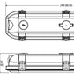 Lithonia DMW2 L24 3000LM AFL MD MVOLT GZ10 40K 80CRI 3651 Lumens 2ft LED Vapor Tight Fixture 27 Watts 4000K Frosted Lens IP65 IP66 Wet Location