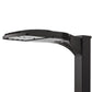 Lithonia DSX1 LED P3 40K 70CRI T5M MVOLT RPA NLTAIR2 PIRHN DNAXD LED Area Light, P3 Forward Optics, 4000K, 70 CRI, Type V Medium Distribution, 120-277V, Round Pole Mounting, nLight AIR Enabled, Network, High/Low Motion/Ambient Sensor, Natural Aluminum