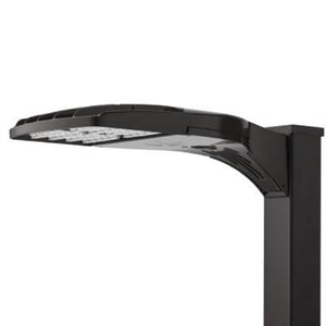 Lithonia DSX1 LED P3 40K 70CRI T5M MVOLT RPA NLTAIR2 PIRHN DNAXD LED Area Light, P3 Forward Optics, 4000K, 70 CRI, Type V Medium Distribution, 120-277V, Round Pole Mounting, nLight AIR Enabled, Network, High/Low Motion/Ambient Sensor, Natural Aluminum