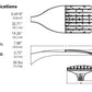 Lithonia DSX1 LED P9 40K 80CRI T3M XVOLT MA DBLXDLED Area Light, P9 Forward Optics, 4000K, 80 CRI, Type III Medium, 277-480V, Round Pole Mounting, Black