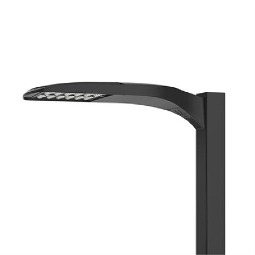 Lithonia DSX1 LED P6 40K 70CRI TFTM HVOLT SPA NLTAIR2 PIRHN DDBXD LED Area Light, P6 Forward Optics, 4000K, Forward Throw Medium Distribution, 480V, Square Pole Mounting, High/Low Motion/ Ambient Sensor, Dark Bronze