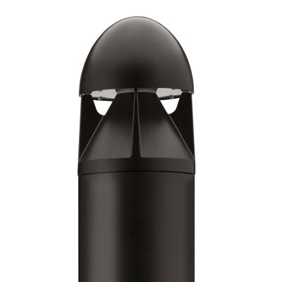 Lithonia DSXB LED 16C 700 AMBPC SYM MVOLT DNAXD 16 LEDs D-Series Architectural Bollard Area Light, Symmetric Distribution, 700mA, Amber Phosphor Converted Color Temperature, 120-277V, Natural Aluminum Finish