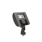 Lithonia DSXF1 LED P1 30K WFL MVOLT THK DDBXD 21W D-Series Size 1 LED Floodlight, P1 Performance Package, 3000K, Wide Flood, 120-277V, Dark Bronze Finish