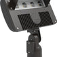 Lithonia DSXF2 LED P1 40K 70CRI WFL MVOLT UBV IS PE DDBXD 52W D-Series Size 2 LED Floodlight, P1 Performance Package, 4000K, Wide Flood Distribution, 120-277V, Upper/Bottom Visor, Integral Slipfitter, Photocontrol, Dark Bronze