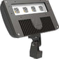 Lithonia DSXF2 LED P1 40K 70CRI HMF MVOLT THK DBLXD D-Series Size 2 LED Floodlight, P1 Performance Package, 4000K, 70 CRI, Horizontal Flood, 120-277V, Knuckle with 1/2 NPT Threaded Pipe, Black Finish