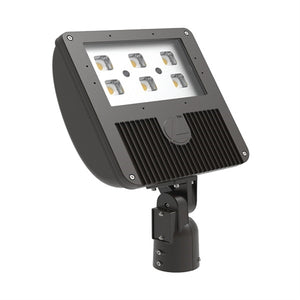 Lithonia DSXF3 LED 6 P1 50K 70CRI WFL MVOLT IS DDBXD 129W D-Series Size 3 LED Floodlight, P1 Performance Package, 5000K, 70 CRI, Wide Flood Distribution, 120-277V, Integral Slipfitter, Dark Bronze