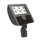 Lithonia DSXF3 LED 6 P1 50K 70CRI WFL MVOLT YKC62 DDBXD 129 Watts LED Flood Light 15200 Lumens 400W MH Equal Traditional 5000K