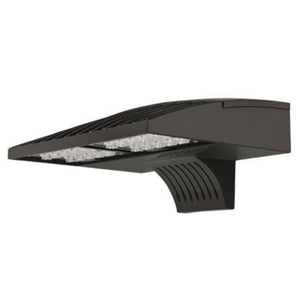 Lithonia DSXW1 LED P4 30K 70CRI T4M MVOLT SRM DDBXD LED Wall Light, 4300 Lumens, 3000K, 70 CRI, Type 4 Distribution, 120-277V, Surafe Mounting Bracket, Dark Bronze
