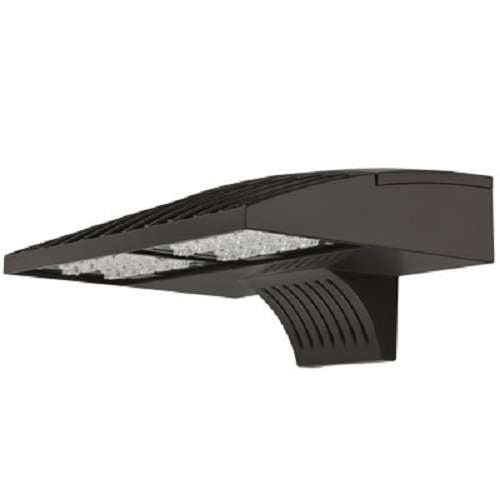 Lithonia DSXW1 LED 10C 1000 30K ASYDF 277 DSSXD 40W LED Wall Luminaire, 10 LEDs, 1000mA, 3000K Color Temperature, Asymmetric Diffuse Distribution, 277V, Sandstone Finish