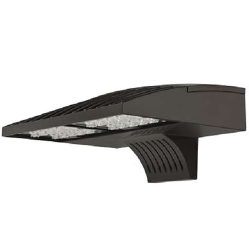 Lithonia DSXW1 LED 20C 530 AMBPC T3M MVOLT BBW DWHGXD 36W LED Wall Luminaire, 20 LEDs, 530mA, Amber Phosphor Converted Color Temperature, Type III Medium Distribution, 120-277V, Surface-Mounted Back Box Mounting, Textured White Finish