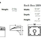 Lithonia DSXW2 LED P7 40K 70CRI TFTM MVOLT SRM DDBXD Size 2 LED Wall Light, 10000 Lumens, 4000K, 70 CRI, Forward Throw Medium Distribution, 120-277V, Surface Mounting Bracket, Dark Bronze