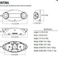 Lithonia ELM4L UVOLT LTP 6.6W LED Emergency Light 1100 Lumens, White Thermoplastic, 2 Adjustable Lamp Heads, 120-347 VAC