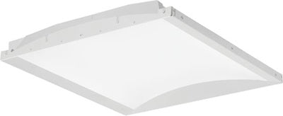 Lithonia ENVX 2X2 HRG 4000LM 90CRI 50K DARK EZT MVOLT 2'x2' Spec Ambient LED Troffer,Hourglass Style, 4000 Lumens, 90 CRI, 5000K, Constant Current Dim to 