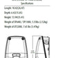Lithonia EXTL SP1100L UVOLT LTP SDRT 10.6W Extreme LED Emergenty Light, 1100 Lumens, 120-347V, Lithium Ion Phospate Battery, Extra High-Output Battery, Gray