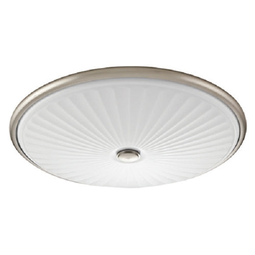 Lithonia FMDCGL 16 20830 BN M4 23 Watts 1400 Lumens LED Indoor Ceiling 17 inches Round Flush Mount Brushed Nickel 4000K