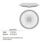 Lithonia FMDCGL 16 20830 BZ M4 23 Watts 1300 Lumens LED Indoor Ceiling 17 inches Round Flush Mount Brushed Nickel 3000K