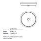 Lithonia FMDDHL 14 20840 BN M4 23 Watts 1650 Lumens LED Indoor Ceiling 14 inches Round Flush Mount Brushed Nickel 3000K