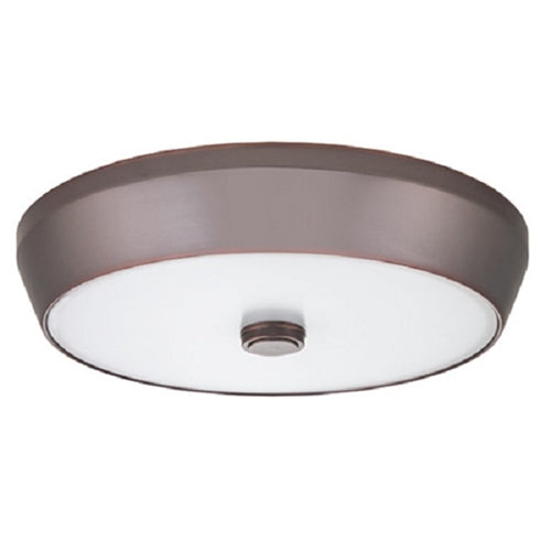 Lithonia FMDDHL 14 20840 BZA M4 23 Watts 1700 Lumens LED Indoor Ceiling 14 inches Round Flush Mount Brushed Nickel 4000K