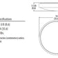 Lithonia FMLACL 14 20830 BA M4 23 Watts 1379 Lumens LED Indoor Ceiling 14 inches Round Flush Mount Brushed Aluminum 3000K