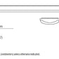 Lithonia FMLL 14IN 40K 90CRI 45W 14" LED Litepuff Linear Low Profile Flush Mount, 120V, 4000K Color Temperature, 90 CRI, White Finish
