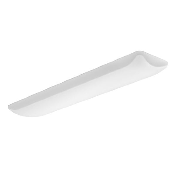 Lithonia FMLL 14IN MVOLT 30K 90CRI 45W 14" LED Litepuff Linear Low Profile Flush Mount, 120-277V, 3000K Color Temperature, 90 CRI, White Finish