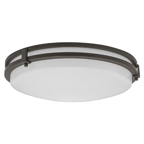 Lithonia FMSATL 16 20840 BZA M4 23 Watts 1600 Lumens LED Indoor Ceiling 16 inches Round Flush Mount Antique Bronze 4000K