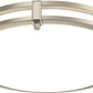 Lithonia FMSATL 13IN RD SWW5 90CRI 120 BN 13" LED Round Decorative Flush Mount, Selectable CCT 2700K/3000K/3500K/4000K/5000K,90 CRI, 120V, Brushed Nickel